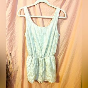 Forever 21 Day to Night Romper White Size sm